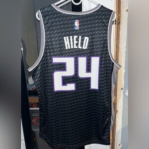 Buddy Hield Sacramento Kings Fanatics Fast Break Jersey Black STATEMENT EDITION